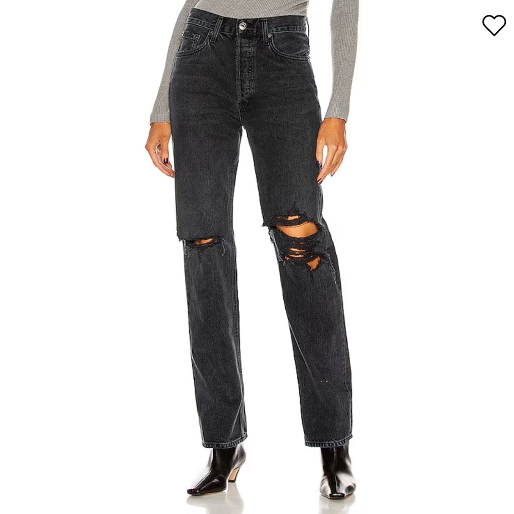 AGOLDE Lana Straight Leg Jeans
